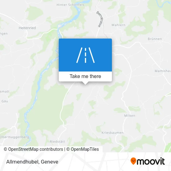 Allmendhubel map