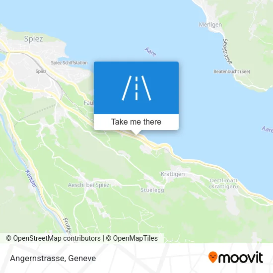 Angernstrasse map