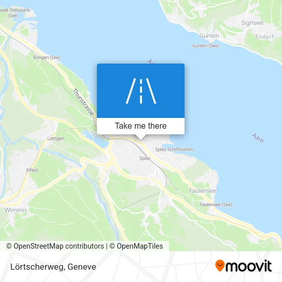 Lörtscherweg map