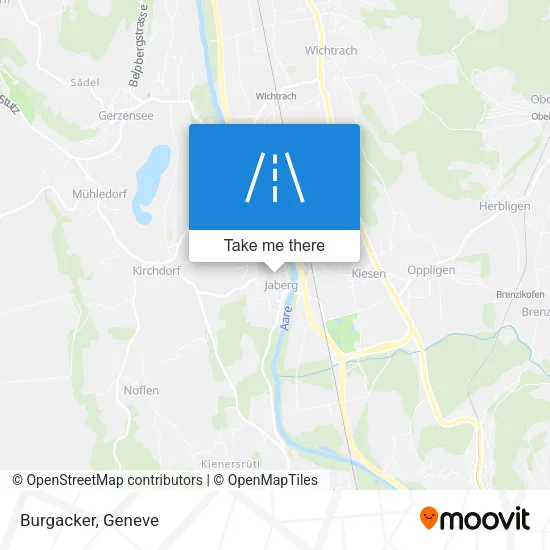 Burgacker map