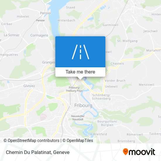 Chemin Du Palatinat map
