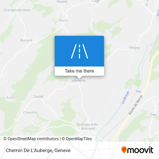 Chemin De L'Auberge map
