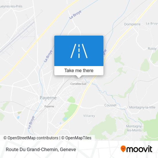 Route Du Grand-Chemin map