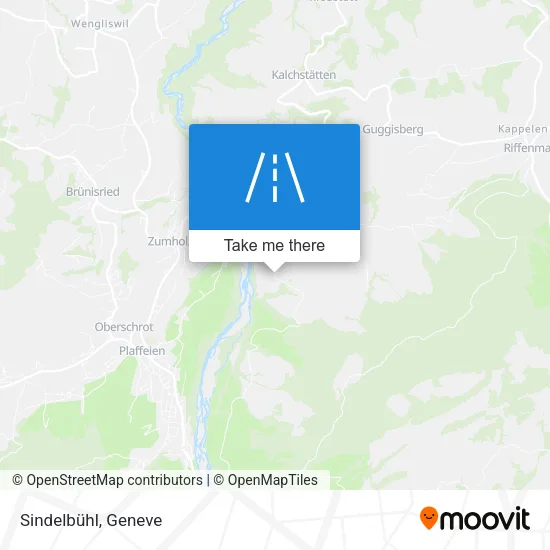 Sindelbühl map