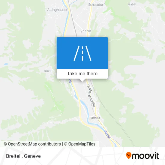 Breiteli map