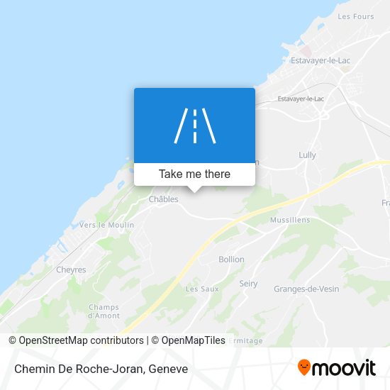 Chemin De Roche-Joran map