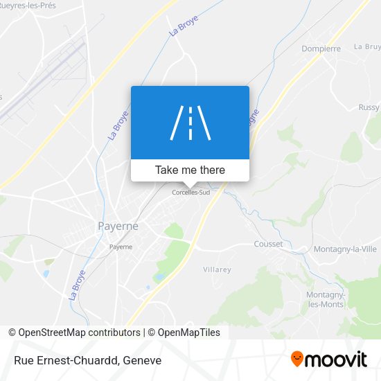 Rue Ernest-Chuardd map