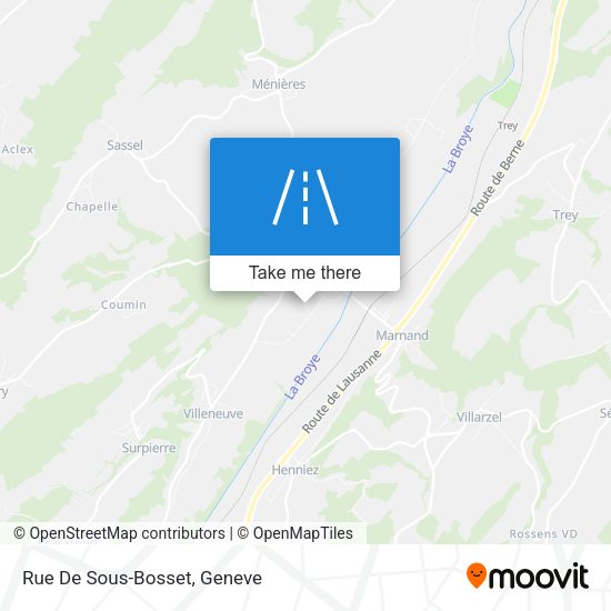 Rue De Sous-Bosset map