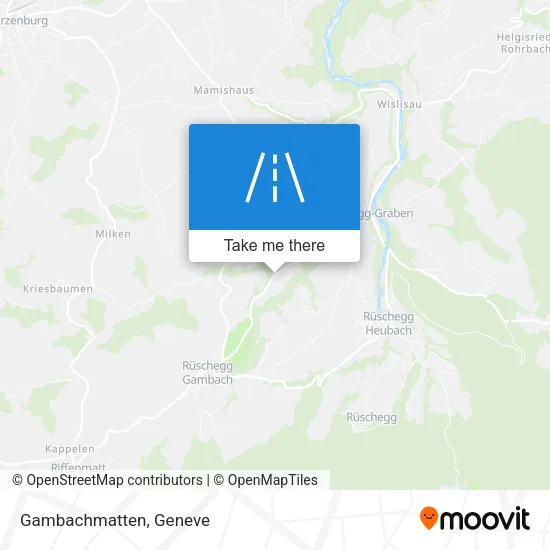 Gambachmatten map