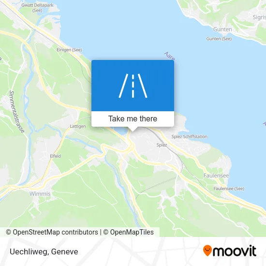Uechliweg map
