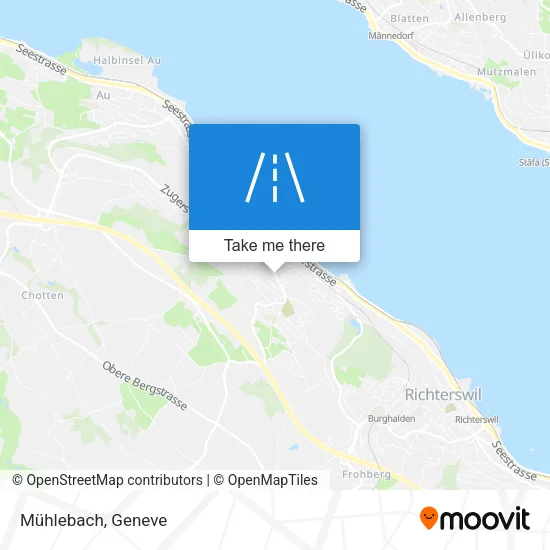 Mühlebach map