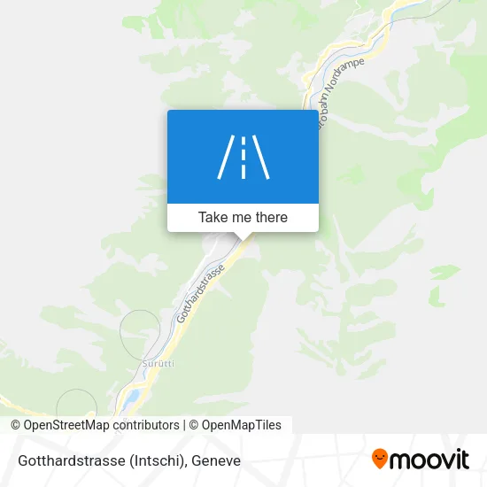 Gotthardstrasse (Intschi) map