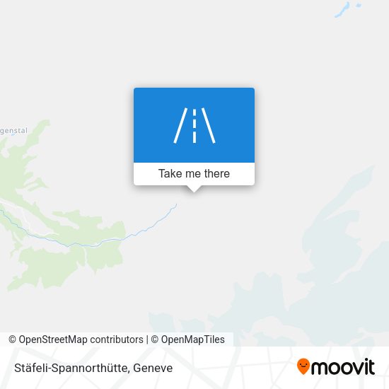 Stäfeli-Spannorthütte map