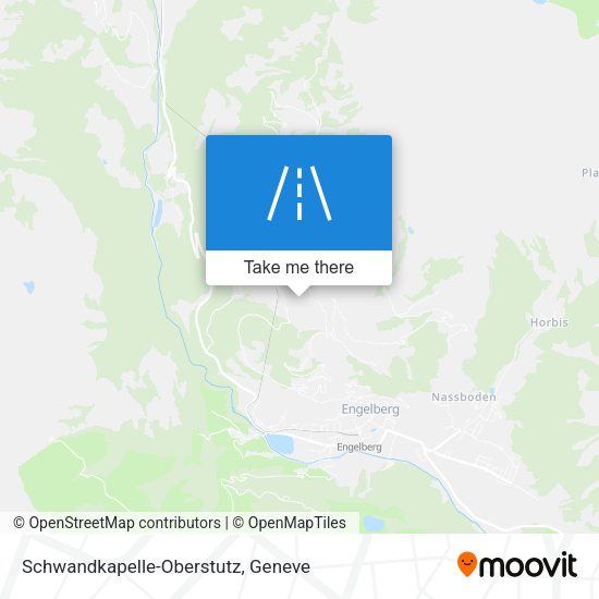 Schwandkapelle-Oberstutz map