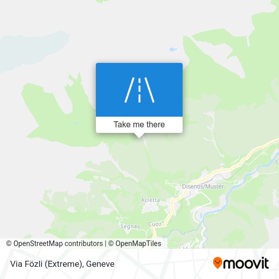 Via Fözli (Extreme) map