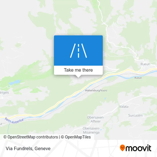 Via Fundrels map