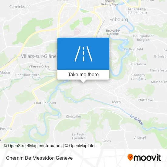 Chemin De Messidor map
