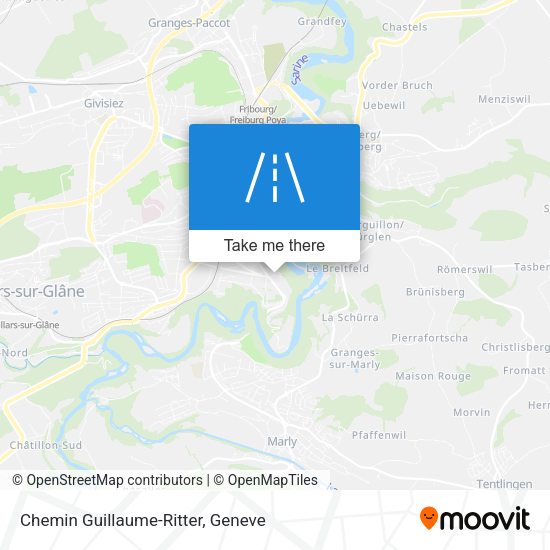 Chemin Guillaume-Ritter map