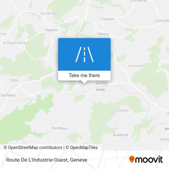 Route De L'Industrie-Ouest map