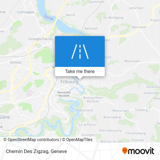 Chemin Des Zigzag map
