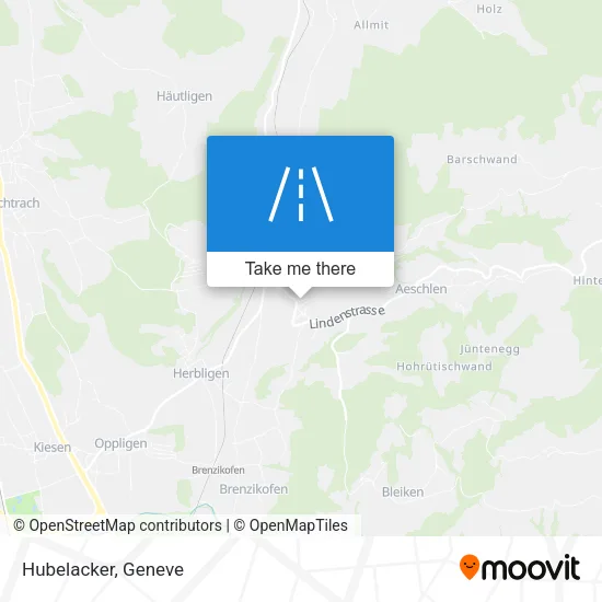 Hubelacker map