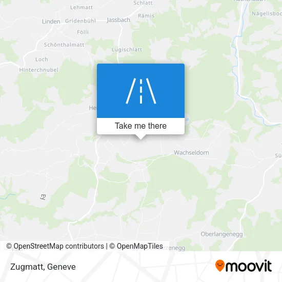 Zugmatt map