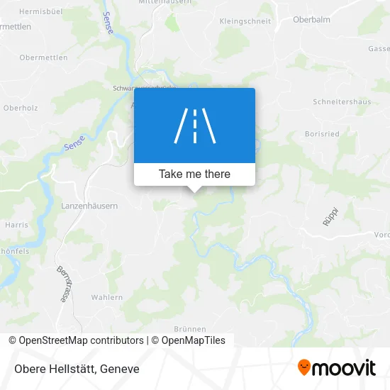 Obere Hellstätt map