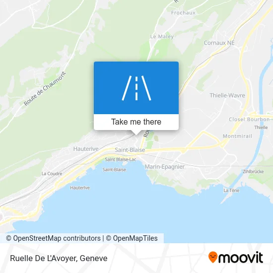 Ruelle De L'Avoyer map