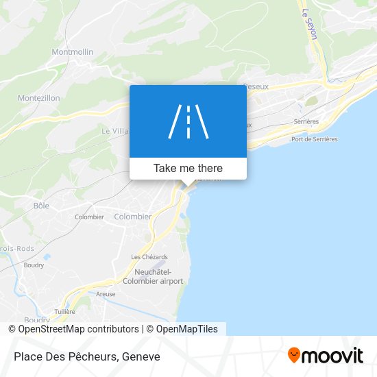 Place Des Pêcheurs map