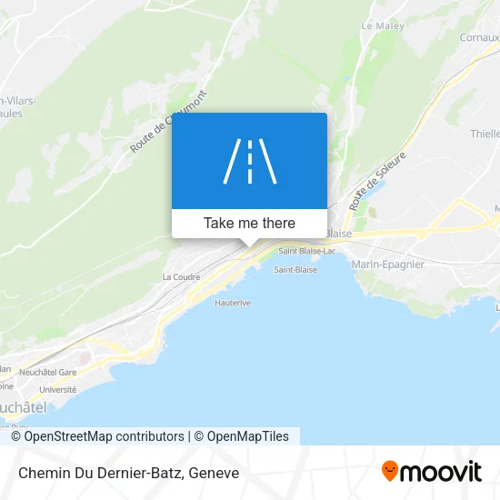 Chemin Du Dernier-Batz map