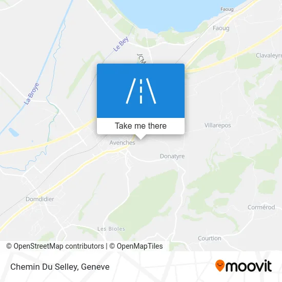 Chemin Du Selley map