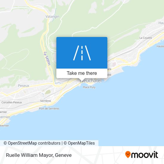 Ruelle William Mayor map