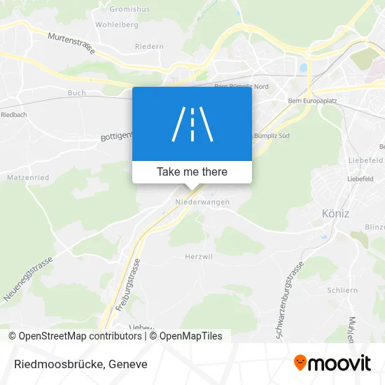 Riedmoosbrücke map