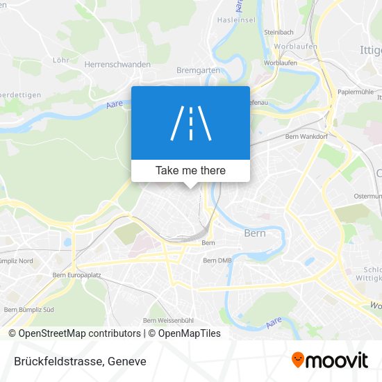 Brückfeldstrasse map