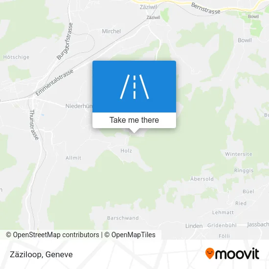 Zäziloop plan