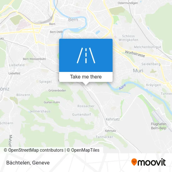 Bächtelen map