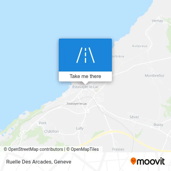 Ruelle Des Arcades map