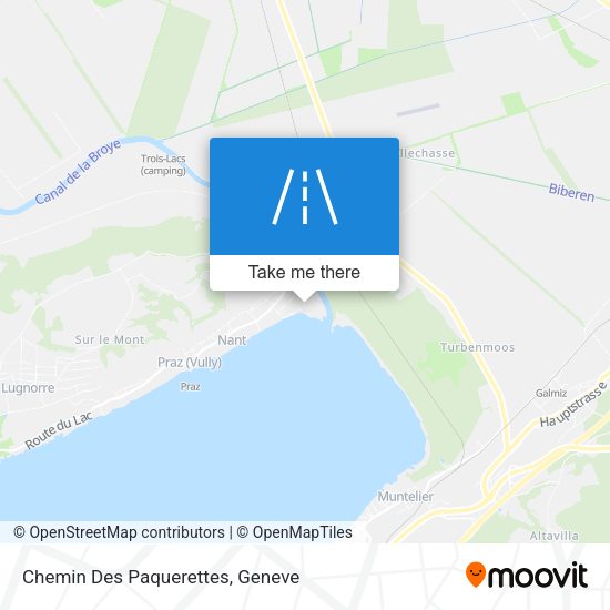 Chemin Des Paquerettes map