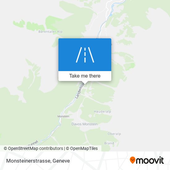 Monsteinerstrasse map