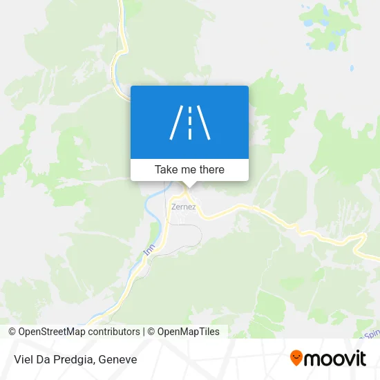 Viel Da Predgia map
