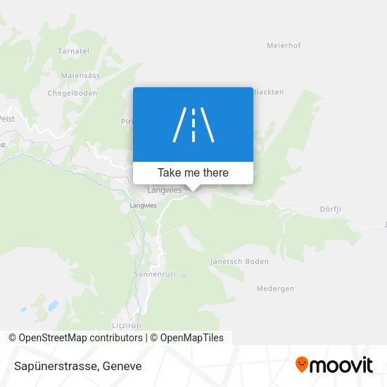Sapünerstrasse map