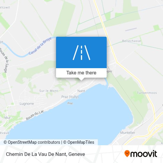 Chemin De La Vau De Nant map
