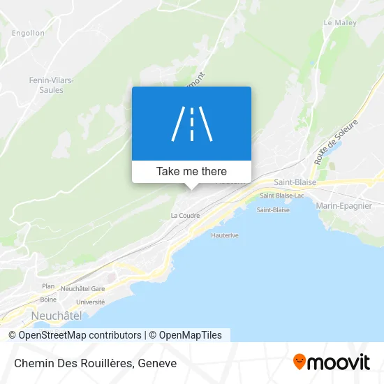 Chemin Des Rouillères map