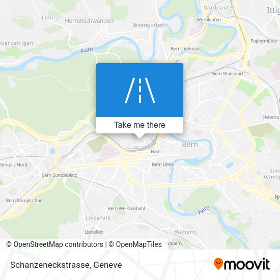 Schanzeneckstrasse map