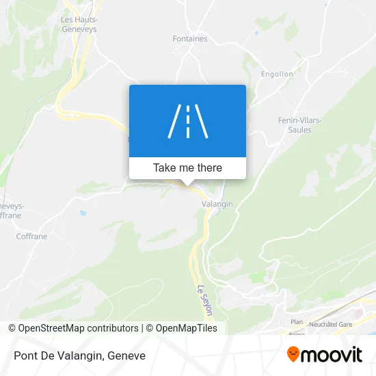 Pont De Valangin plan