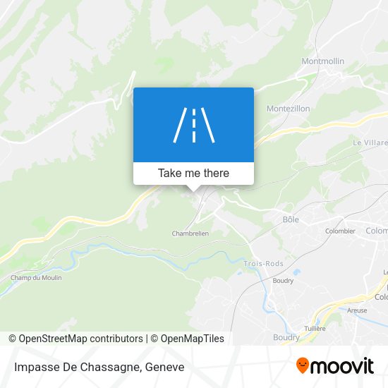 Impasse De Chassagne map