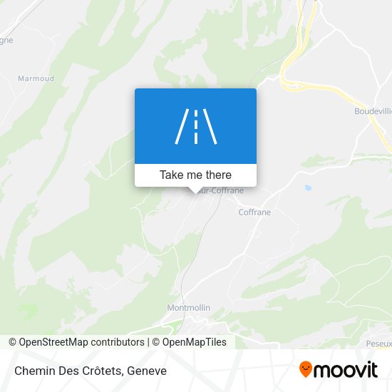 Chemin Des Crôtets map