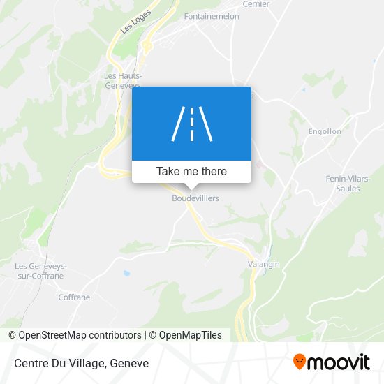 Centre Du Village map