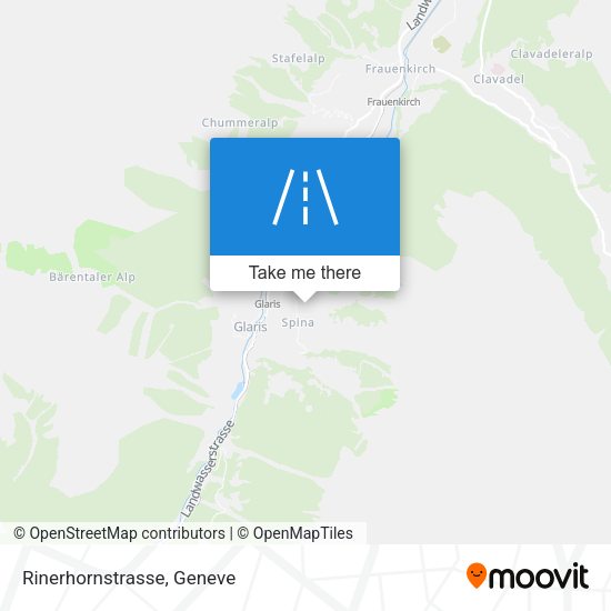 Rinerhornstrasse map
