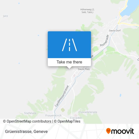 Grüenistrasse map